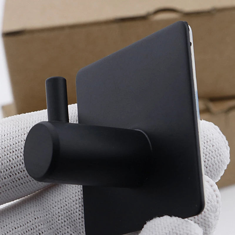 Stainless Steel Adhesive Wall Hooks Rustproof Punch-Free Hanger Adhesive Wall Hooks Richie's
