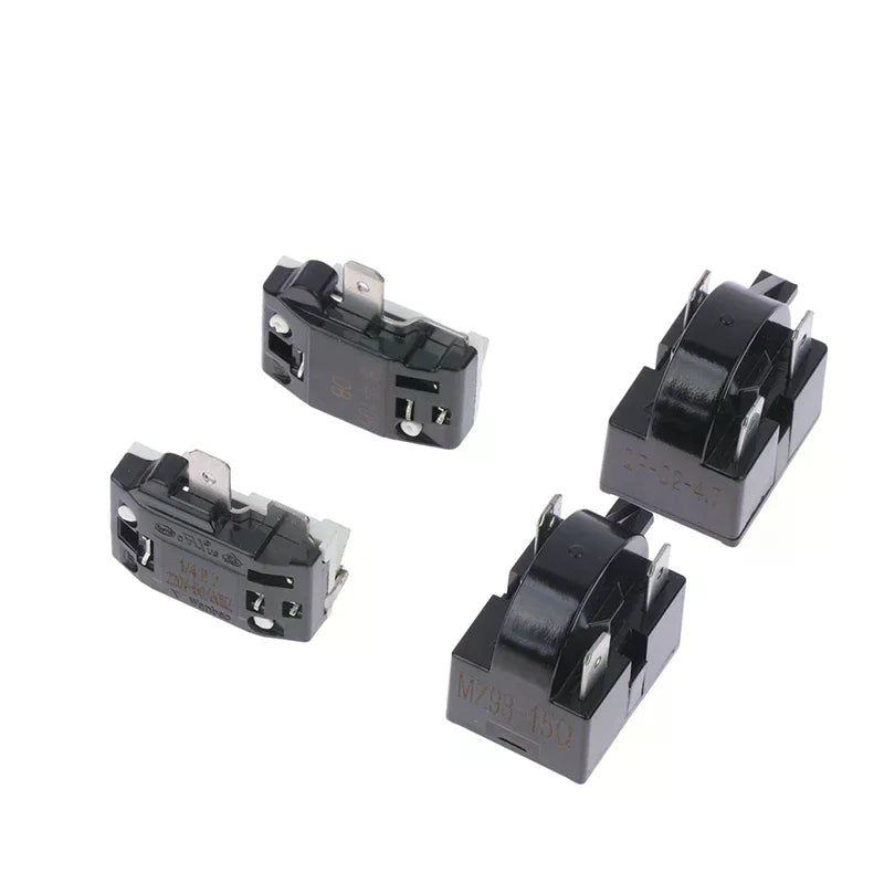 PTC Starter Relay & Overload Protector for Refrigerator Compressor Appliance Repair Part Richie's