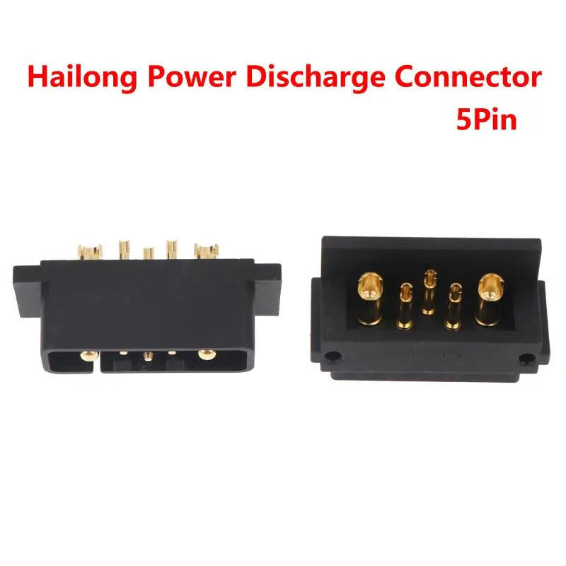 Hailong 5-Pin E-Bike Battery Discharge Connector Pair E-Bike Connector Richie's Default Title