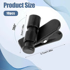 360° Rotatable Headphone Cable Clip Earphone Winder Clamp Headphone Cable Clip Richie's
