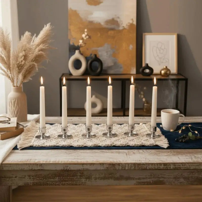 Vintage Metal Candlestick Holder – Wedding Table Centerpiece Candle Holder Richie's