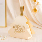 5-Pack Christmas Tree Triangle Gift Boxes with Handle Holiday Gift Box Richie's Type C-White other