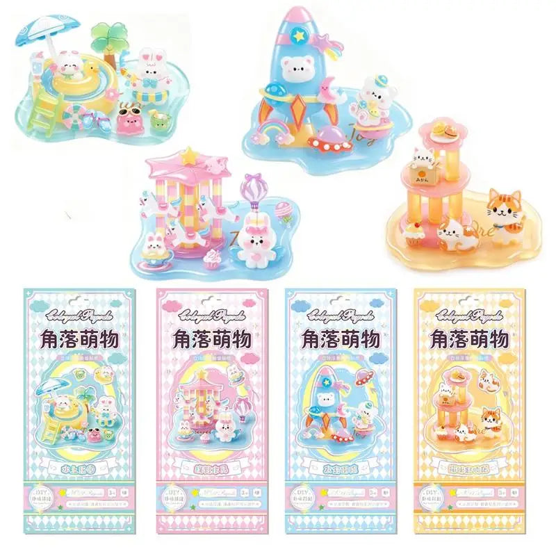 3D Crystal Animal Stickers – Removable Kids DIY Decals Kids Craft Stickers Richie's