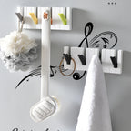 No-Drill Adhesive Wall Hook Rack – Foldable Door Storage Wall Hook Rack Richie's