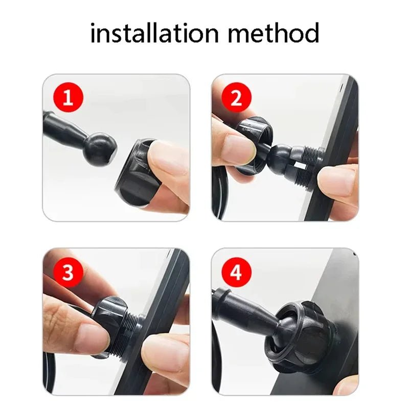 Large Tablet Clip Holder Tripod Mount Adapter for Streaming Tripod Tablet Mount Richie's