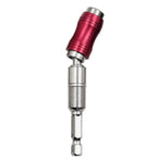 1/4" Hex Quick Release Pivoting Magnetic Screwdriver Bit Holder Screwdriver Bit Holder Richie's Red