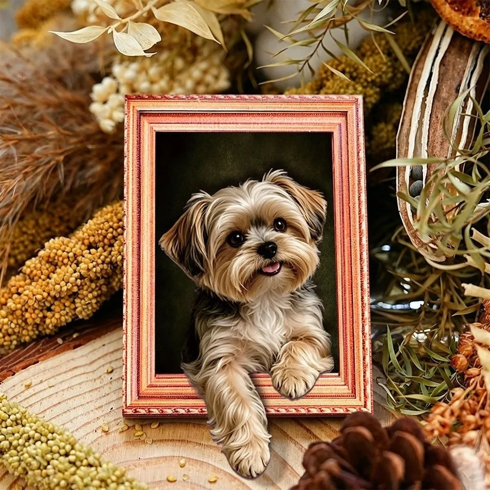 3D Cartoon Animal Magnetic Photo Frame – Cute Fridge Magnet Magnetic Photo Frame Richie's