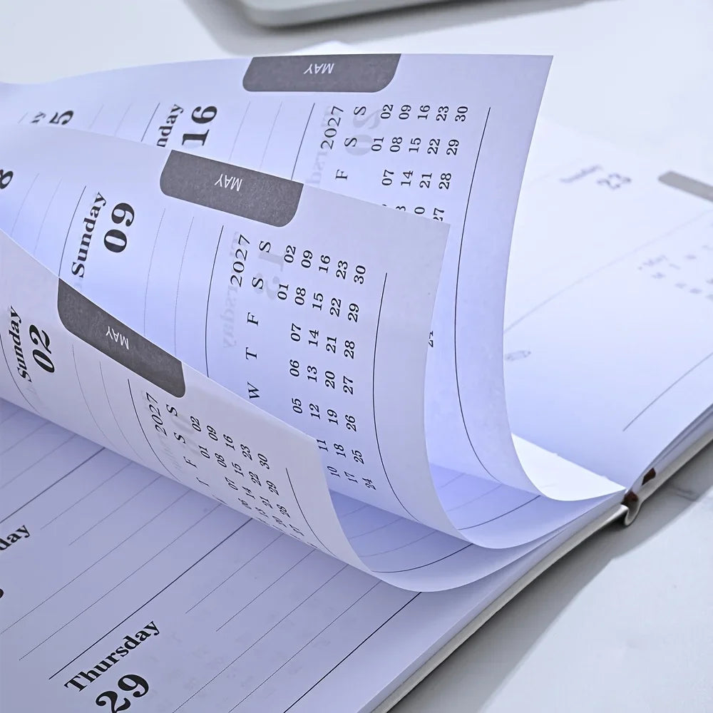 2027 A5 Weekly & Daily Planner Calendar Schedule Book Daily Weekly Planner Richie's