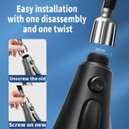 360° Rotating Faucet Aerator Extender – 3-Mode Water Saver Faucet Aerator Richie's