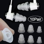 3-Layer Silicone Eartips S/M/L – Anti-Slip Earphone Replacement Caps Earphone Eartips Richie's