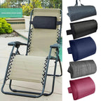 Lounge Chair Neck Pillow Headrest Cushion – Beach & Garden Lounge Chair Pillow Richie's