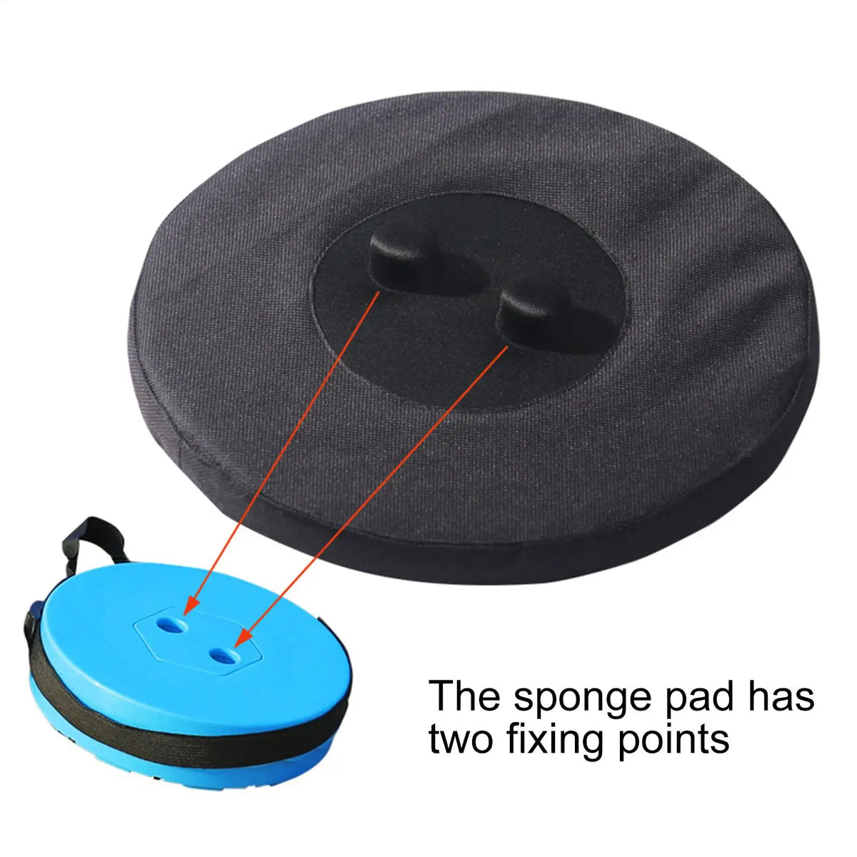 Waterproof Round Stool Cushion – Oxford Cloth Camping Seat Pad Camping Seat Cushion Richie's
