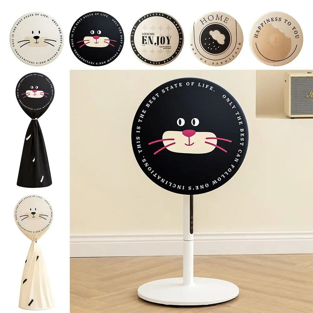 Cartoon Electric Fan Cover – Child-Safe Finger Guard Mesh Fan Safety Cover Richie's
