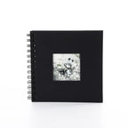 6-Inch Scrapbook Photo Album – 20 Pages & Window Cover Scrapbook Photo Album Richie's Black