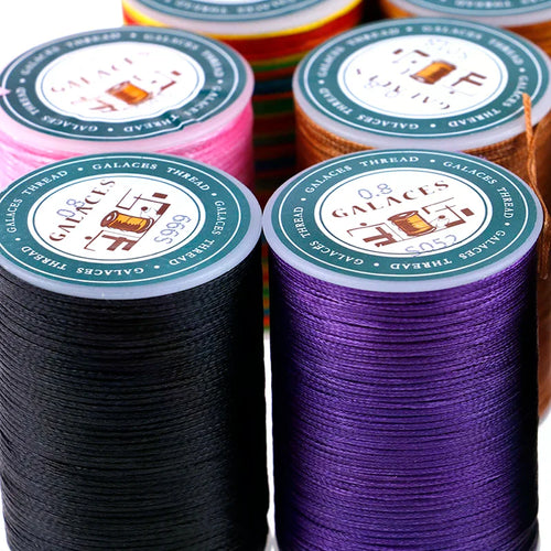 0.8mm Waxed Polyester Thread 90m – High-Strength DIY Sewing Cord Waxed Craft Thread Richie's