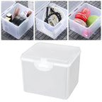 Clear Plastic Storage Box with Lid – Stackable Small Container Storage Container Richie's