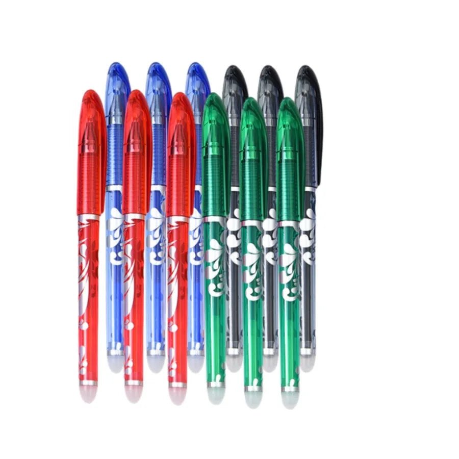 Multicolor Erasable Gel Pens Box Set – 0.5mm Smooth Writing Erasable Gel Pens Richie's random 12pcs