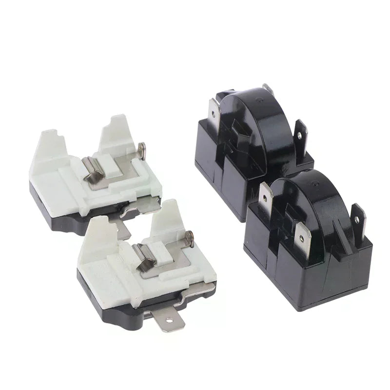 PTC Starter Relay & Overload Protector for Refrigerator Compressor Appliance Repair Part Richie's