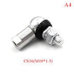 Carbon Steel Ball Head Joint Rod End Bearing M5 M6 M8 M10 Rod End Bearing Richie's M10x1.5
