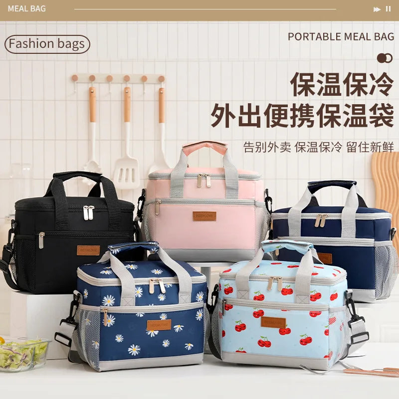 Thermal Lunch Bag Waterproof Oxford Insulated Picnic Bag Insulated Lunch Bag Richie's