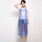 Transparent Waterproof PVC Kitchen Apron – Oilproof Pinafore Kitchen Apron Richie's