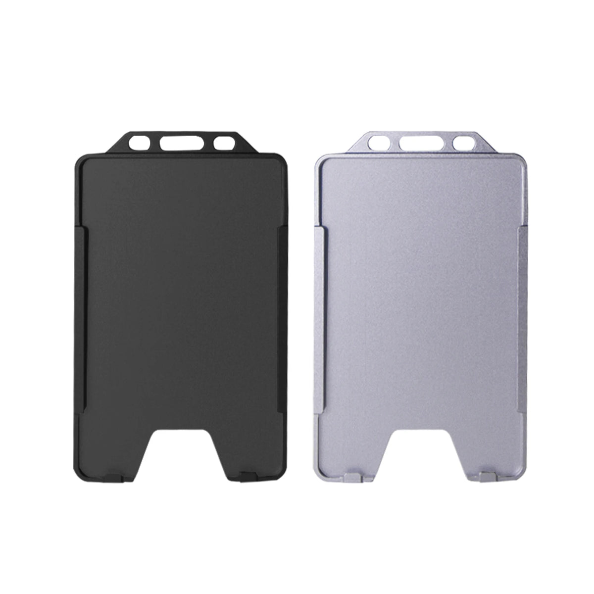 Aluminum Vertical ID Badge Holder with Lanyard | Zeeker ID Badge Holder Richie's