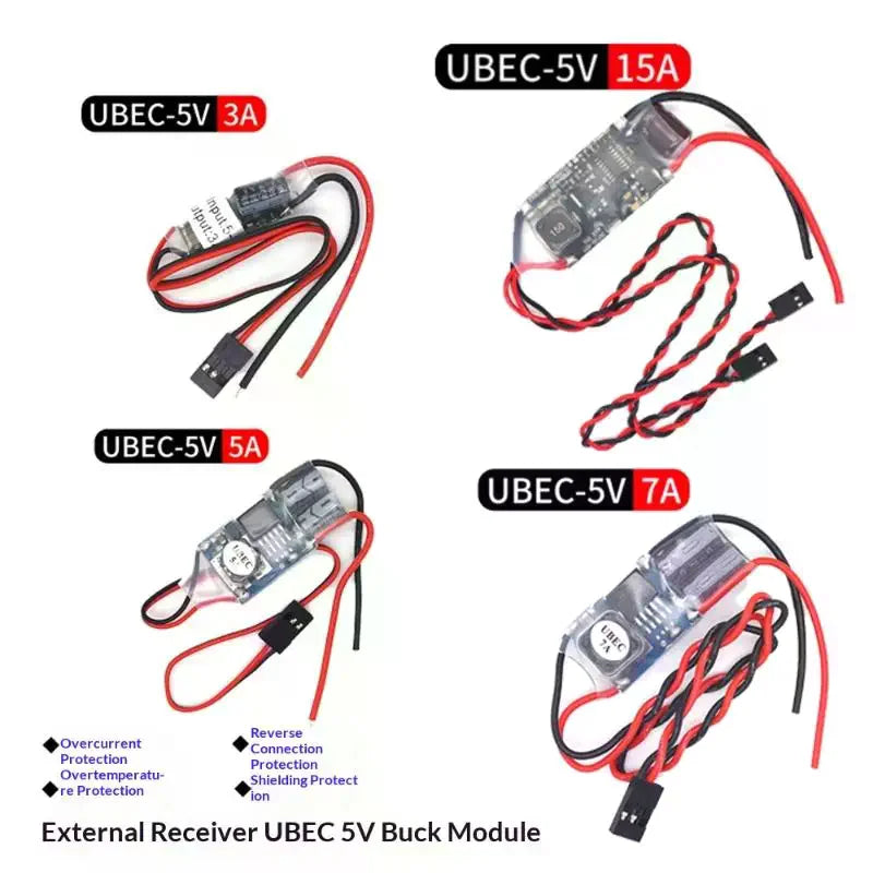 UBEC 5V Switching Regulator 3A 5A 7A 15A for FPV RC Drone Voltage Regulator UBEC Richie's