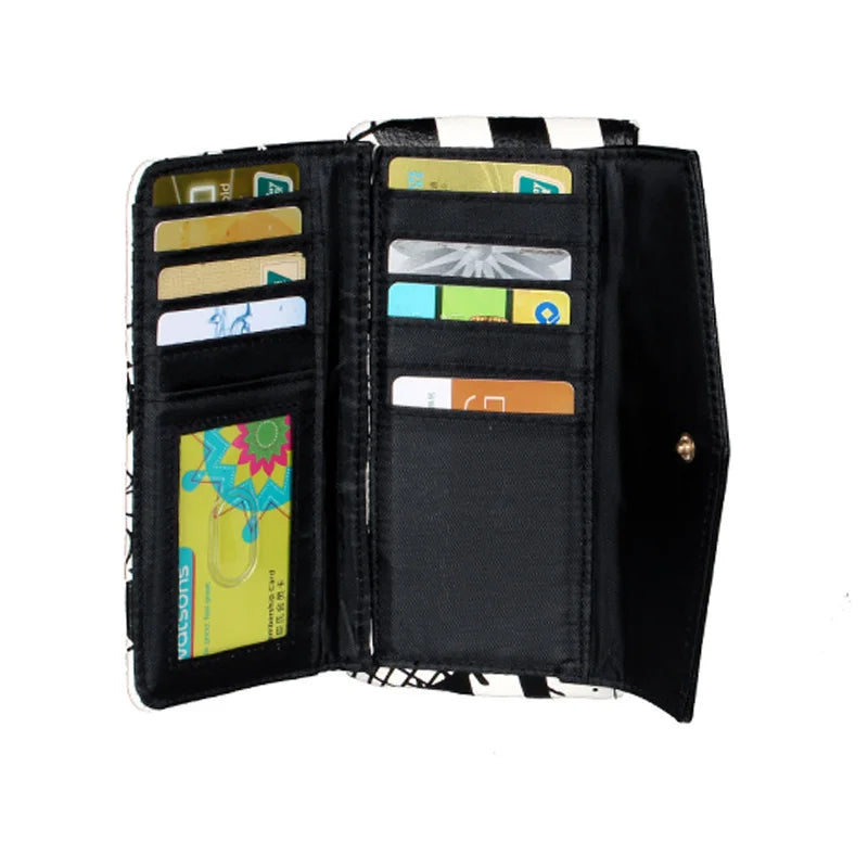 Printed Relief Wallet – Large Capacity Card Holder | Gift Organizer Wallet Richie's