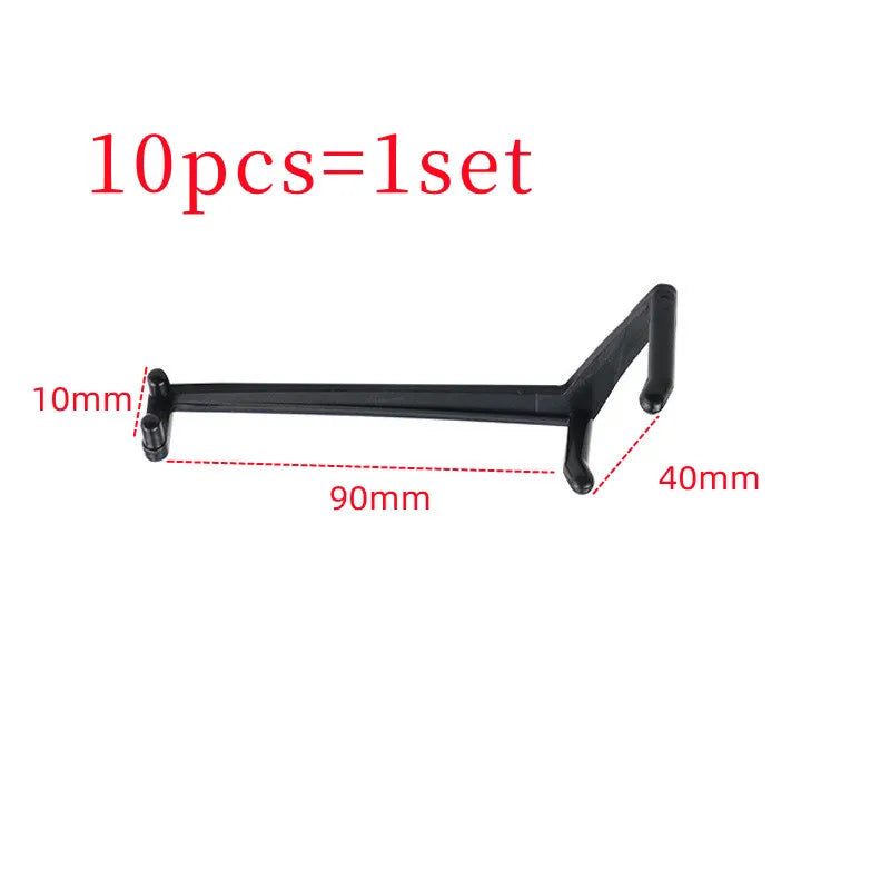 Plant Branch Bender Training Clips – Bonsai & Vine Support 10pc Plant Training Clips Richie's Black