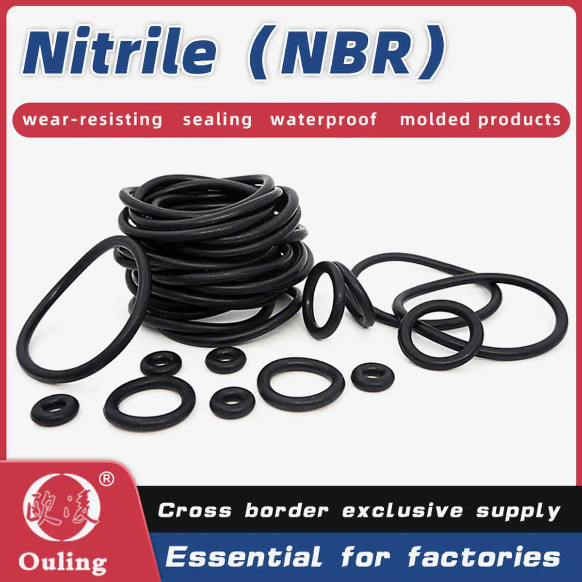 NBR Silicone FKM O-Ring Repair Kit – 1.8mm & 2.65mm Gasket Set O-Ring Repair Kit Richie's