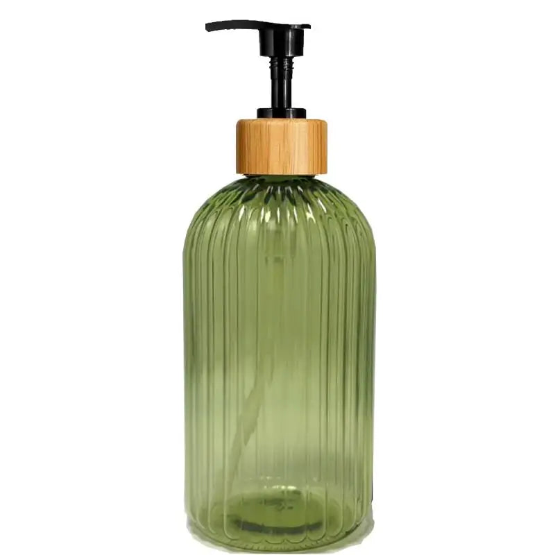 500ml Refillable Pump Soap Dispenser – Shampoo & Lotion Bottle Pump Soap Dispenser Richie's Green