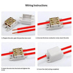 Wire Connector Junction Box Quick Splice Brass Terminal Block Electrical Terminal Block Richie's