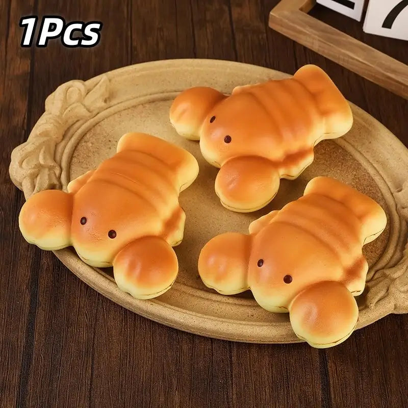 Slow Rising Squeeze Toast Toy – Soft Sensory Fidget Toy Sensory Fidget Toy Richie's A3-1pc
