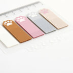 Cat Paw Page Markers – Transparent Sticky Index Tabs for Books Sticky Page Markers Richie's