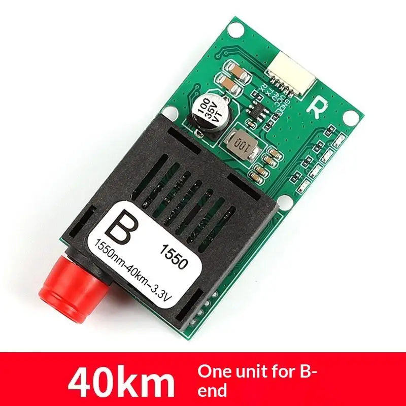 TTL Optical Transceiver Module for Drones FC Interface 20–60KM Fiber Optic Transceiver Richie's 40kmB
