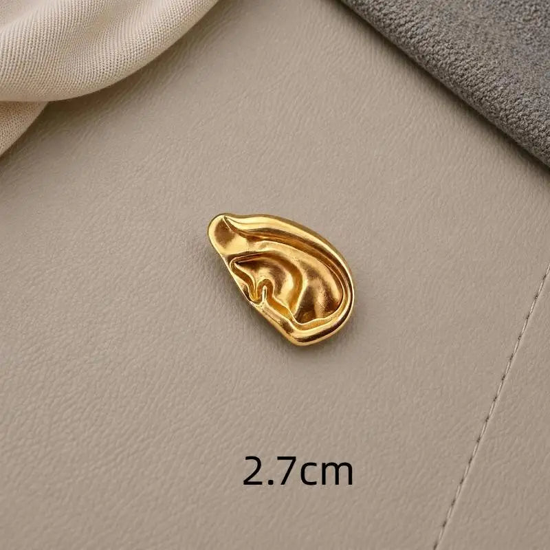 Eye-Shaped Shank Button – Creative Alloy Sweater Accessory Shank Button Richie's A22
