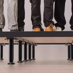 Adjustable Metal Bed Frame Support Legs – Heavy Duty Black Furniture Support Legs Richie's