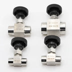 SS 304 Stainless Steel BSP Needle Valve 1/8" to 1/2" Needle Valve Richie's