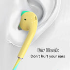 FUCHU 3.5mm Wired Earbuds Stereo Bass Headset With Mic Wired Earbuds Richie's