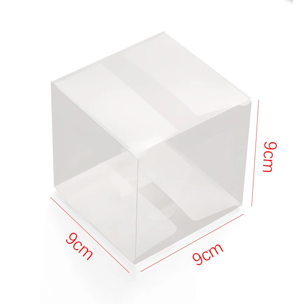 Square Candy Gift Favor Boxes – Wedding & Party Pouches (10pcs) Gift Favor Boxes Richie's 9x9x9cm 5x5x5cm