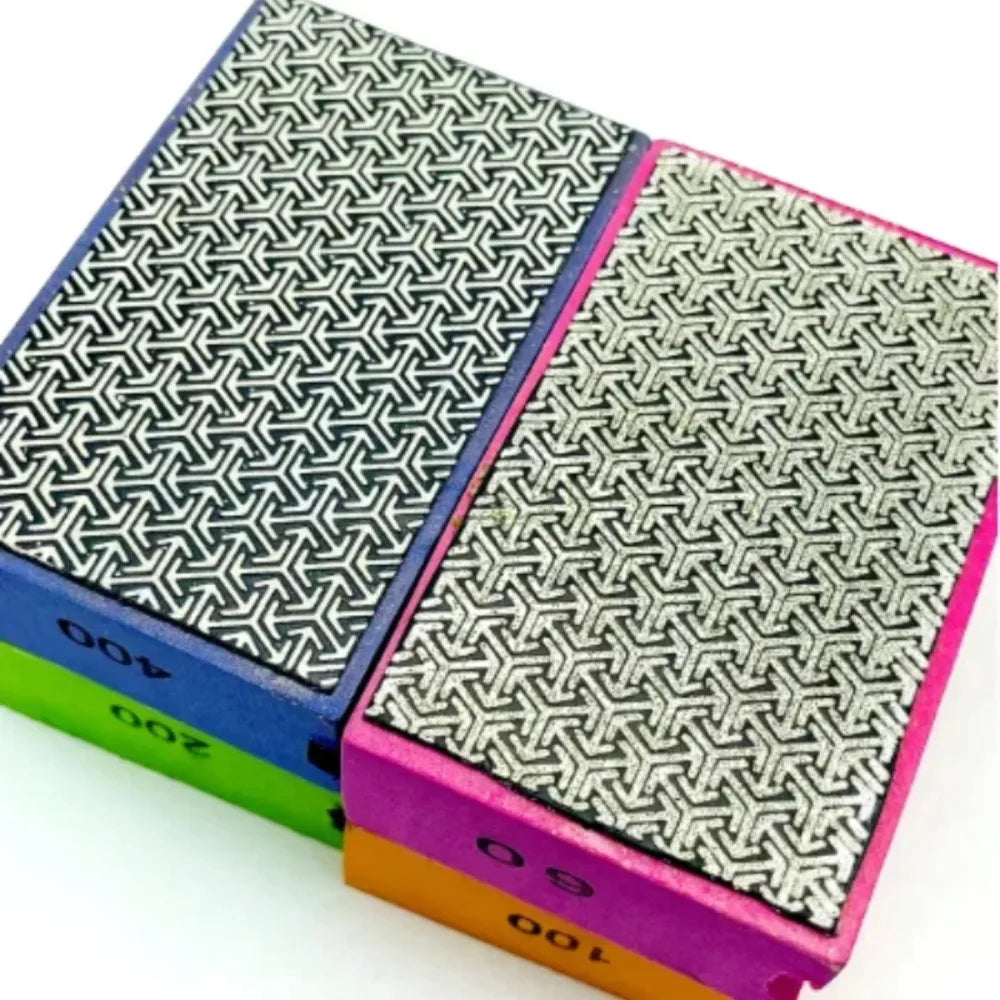 Diamond Hand Polishing Pads – Tile, Glass, Marble & Stone Diamond Sanding Block Richie's