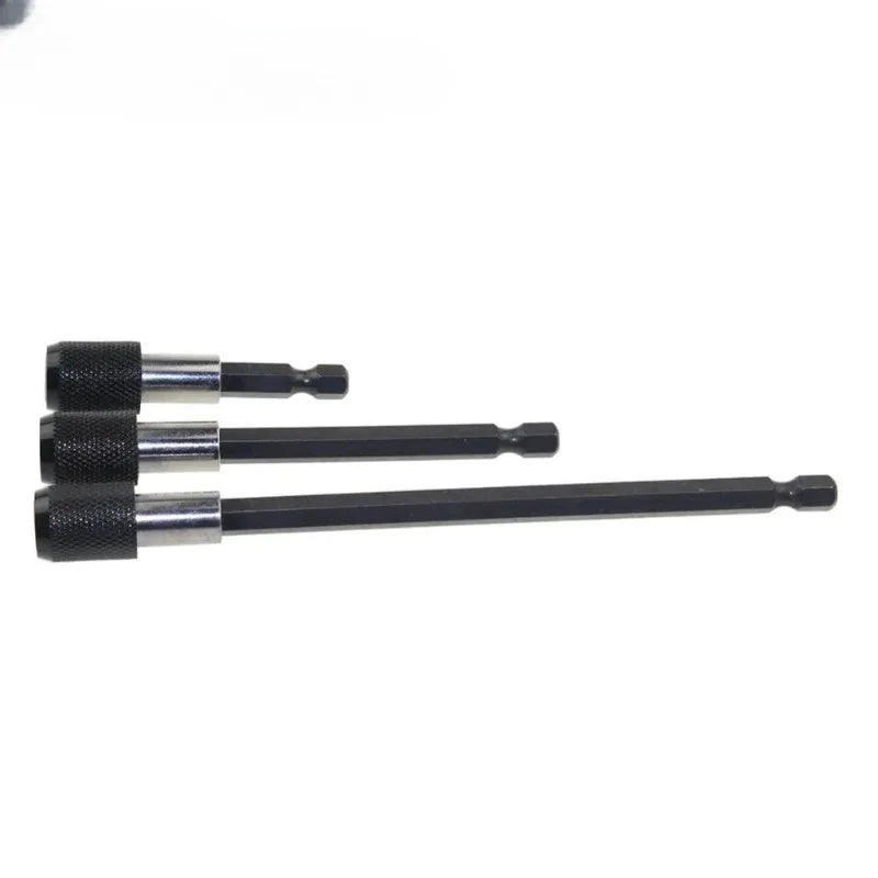 3PC Hex Quick Release Screwdriver Extension Rod Set | CR-V Steel Drill Extension Rod Richie's
