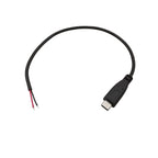 10Pcs USB-C Male to 2-Pin Bare Wire Power Cable 5V 22AWG USB Power Cable Richie's