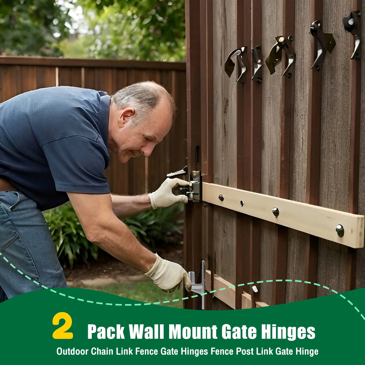 Heavy Duty 600 lb Detachable Gate Hinge – Stainless Steel Gate Hinge Richie's