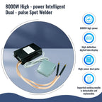 8000W Portable Spot Welder Pen Kit for 18650 Battery & Nickel Strip Spot Welding Kit Richie's