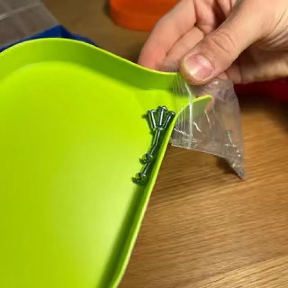 Plastic Funnel Tray with Plug – Small Parts Bead Organizer Parts Organizer Tray Richie's