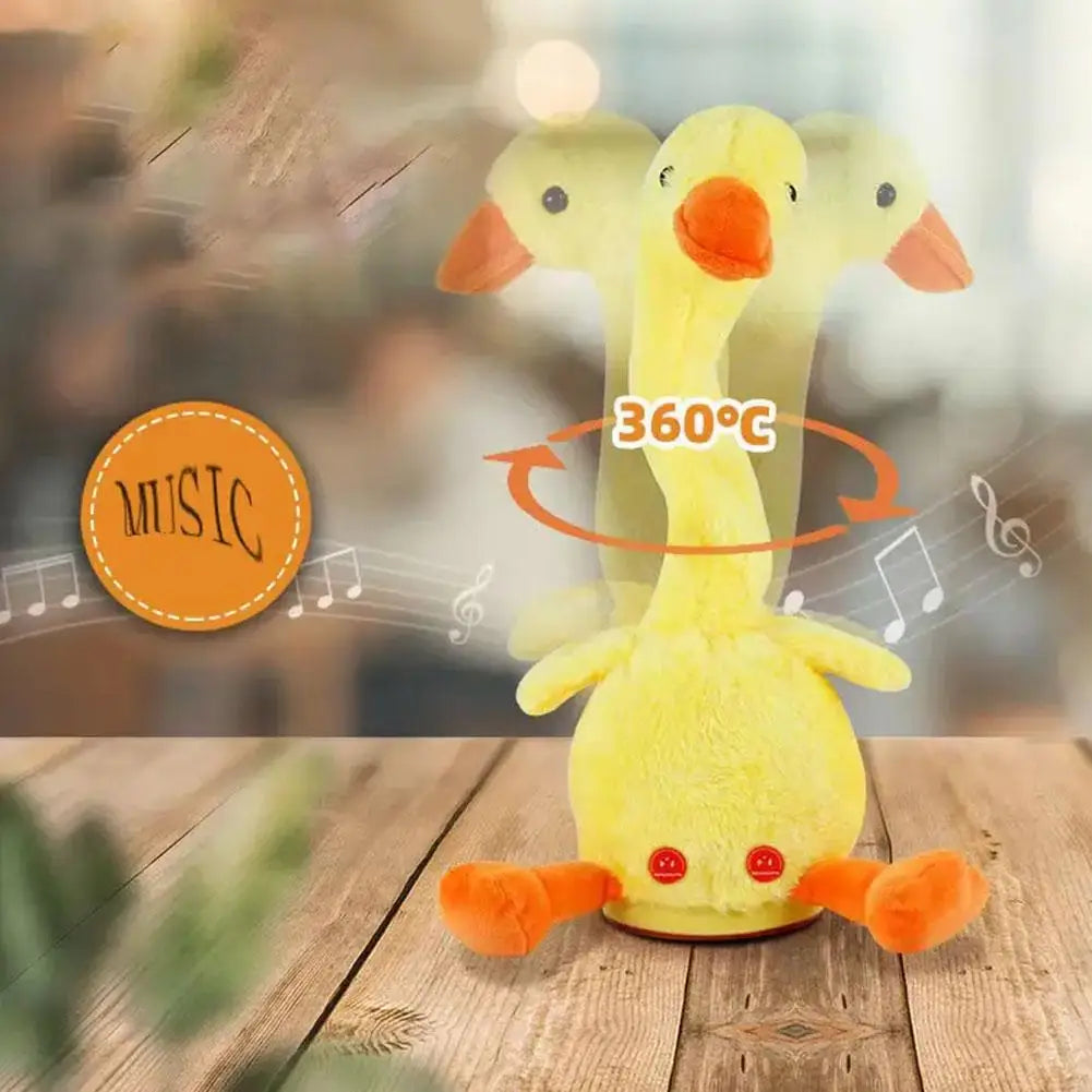 Talking Duck Plush Toy – Repeating, Dancing & Singing for Kids Talking Plush Toy Richie's