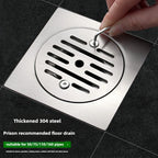 304 Stainless Steel Lockable Floor Drain – 110mm Institutional Lockable Floor Drain Richie's