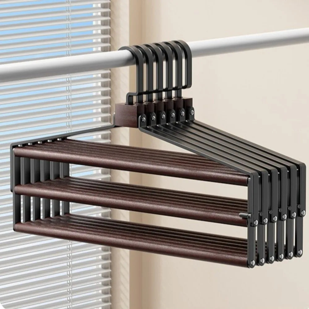 Foldable Blanket Drying Rack – Large Capacity Iron & Wood Frame Clothes Drying Rack Richie's
