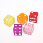 10Pcs Transparent Acrylic Dice 16mm Square Edge – Board Games Board Game Dice Richie's